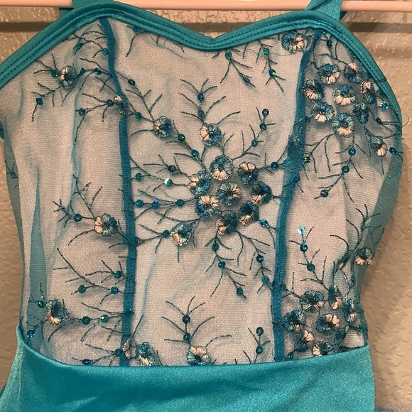Blue ballet costume - Picture 2 of 3